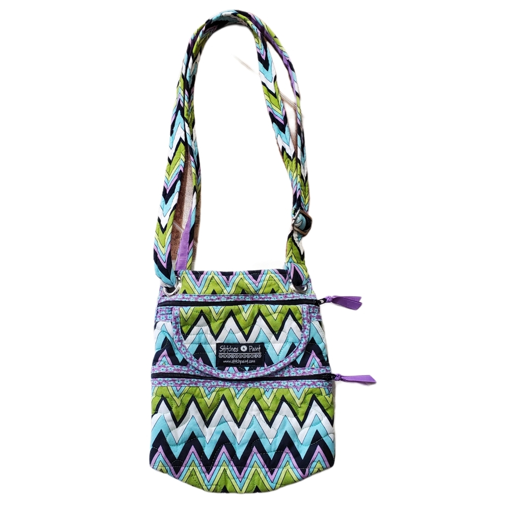Stitch & Paint Crossbody Bag